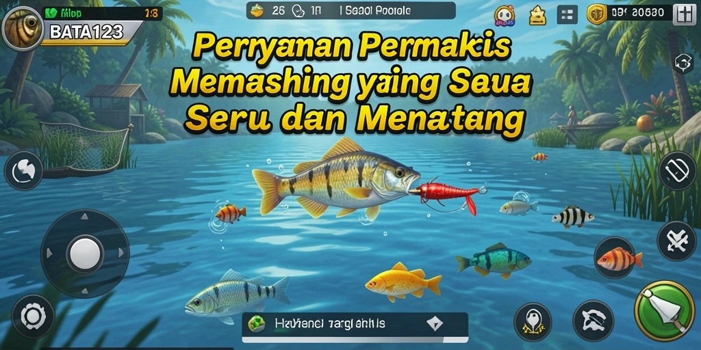 Gameplay BATA123 dengan suasana memancing yang menenangkan.