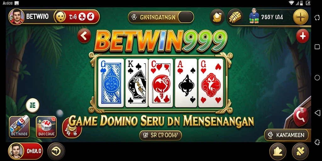Tampilan screenshot game Domino BETWIN999 yang menarik dan seru.