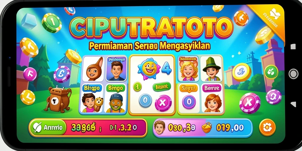 Tangkapan layar menunjukkan gameplay seru dari CIPUTRATOTO Bingo.