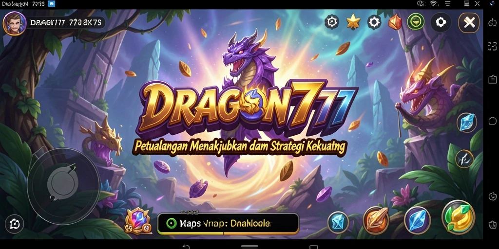 Screenshot dari gameplay mendebarkan di DRAGON777 dalam aksi SLG.