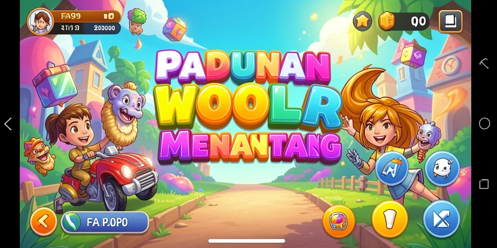 Menunjukkan gameplay seru dari FA99 dengan kombinasi warna yang menarik.