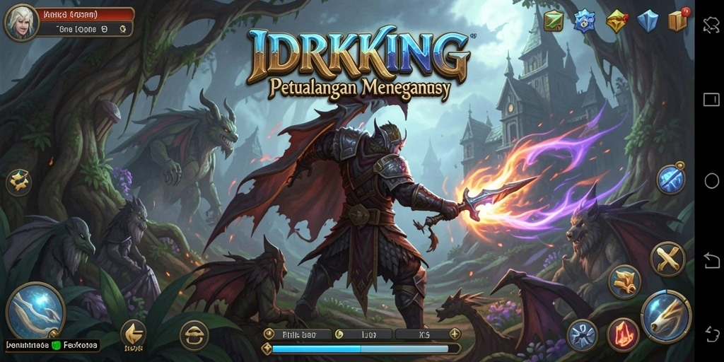 Tampilan gameplay seru di dunia petualangan menegangkan.