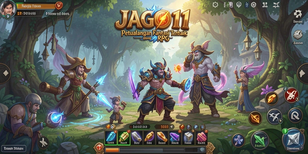Tampilan gameplay seru dan menegangkan di JAGO11.