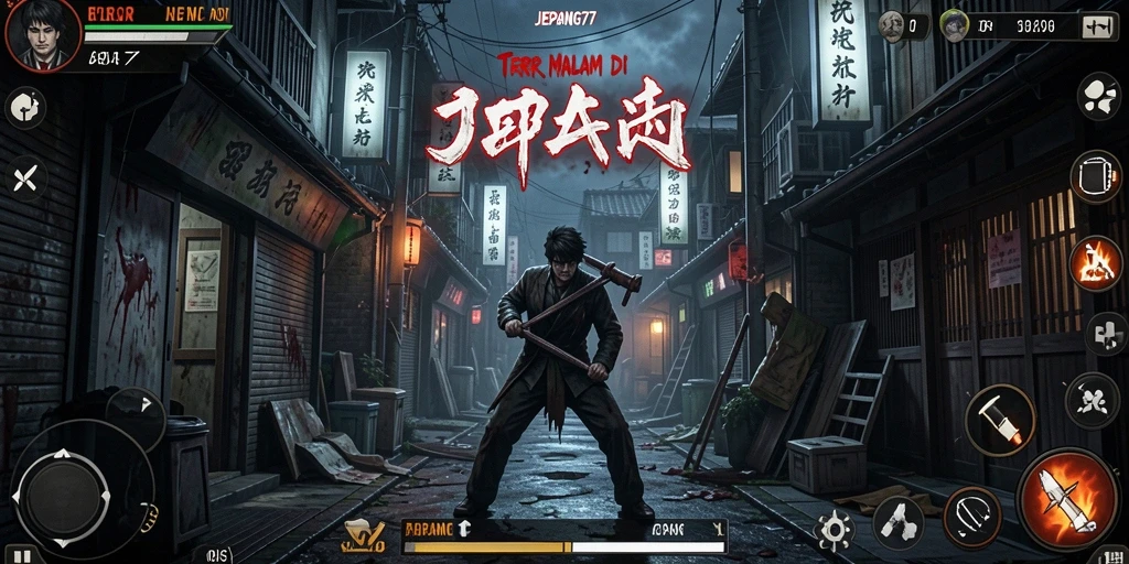 Gameplay mendebarkan di dunia horror JEPANG77.
