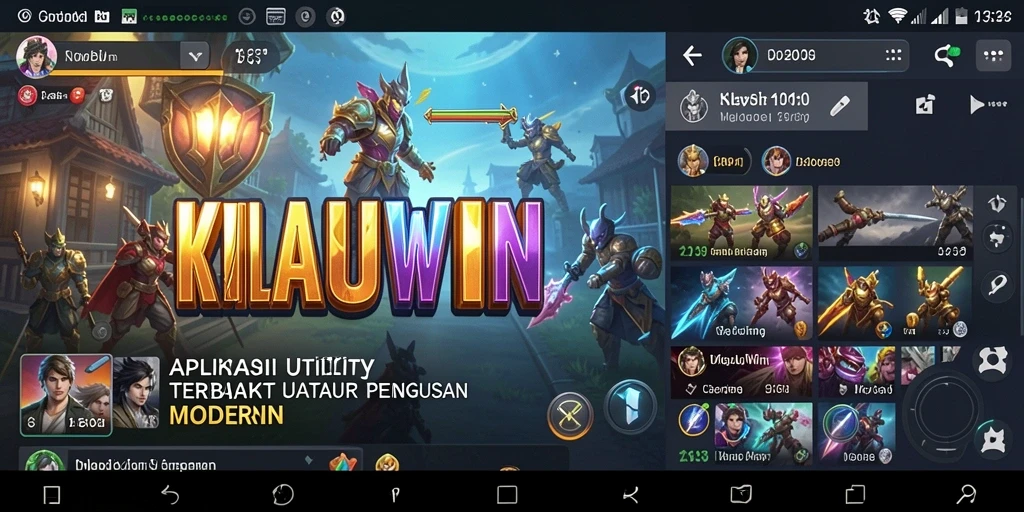 Screenshot KILAUWIN menampilkan antarmuka bersih dan fitur-fitur efisien.