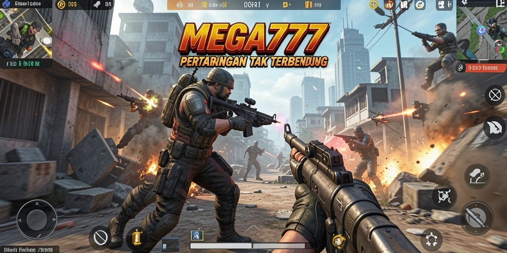 Gameplay intens di MEGA777 dengan aksi FPS yang seru.