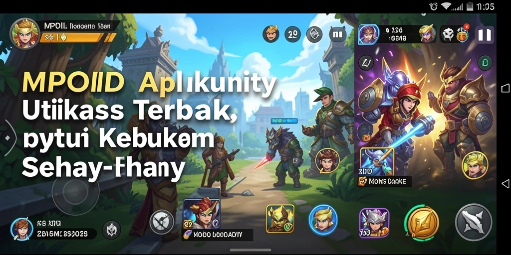 Tampilan utama MPOID dengan berbagai fitur utility.