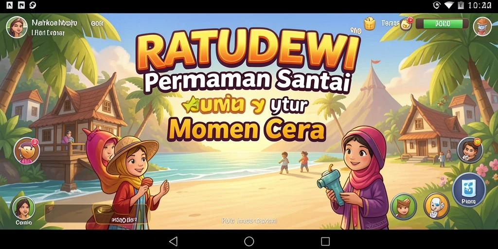 Tampilan menarik dari gameplay RATUDEWI saat bermain dengan teman.