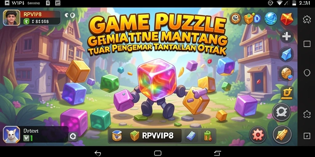 Tampilan gameplay menantang dari RPVIP8 yang memikat.