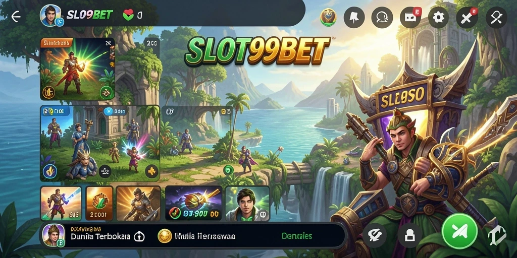 Gameplay SLOT99BET menampilkan petualangan di dunia terbuka yang menawan.